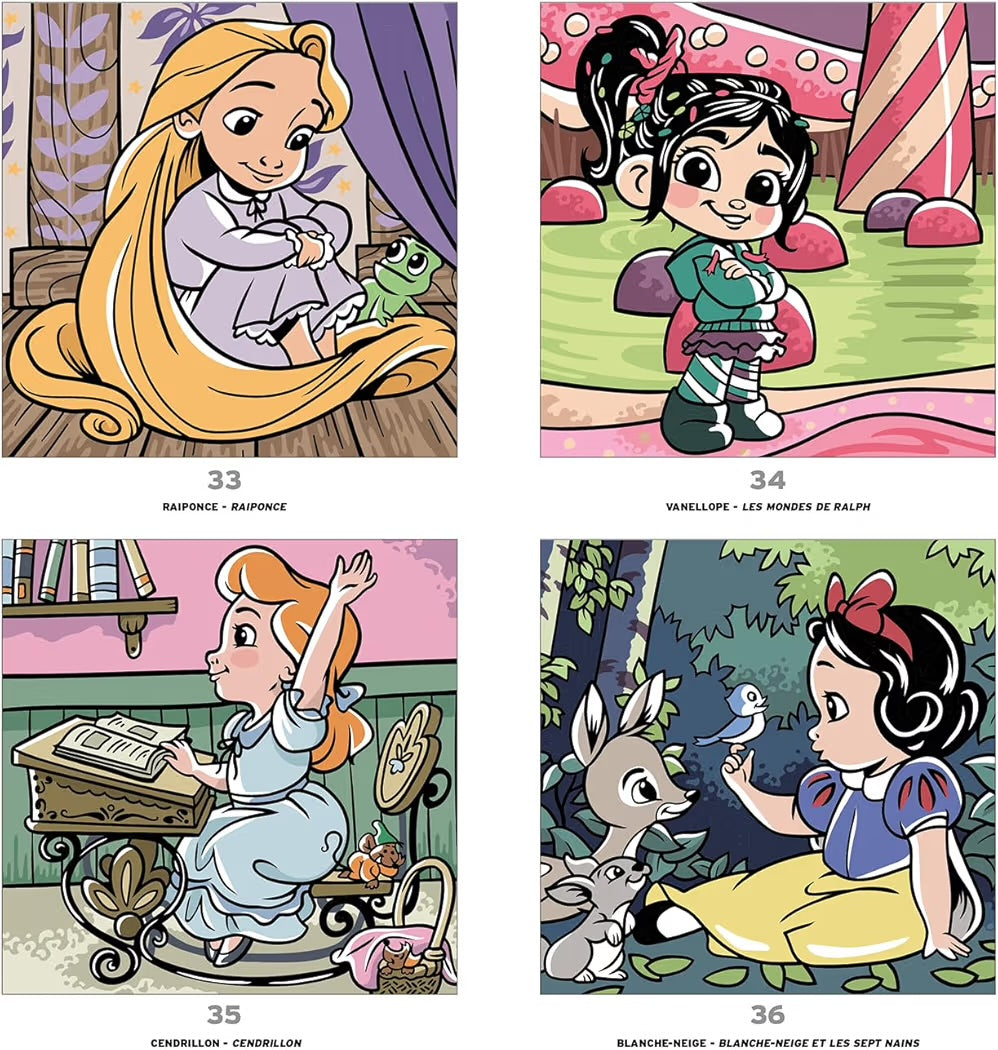 Coloriage Mystery Coloring Books (Petite Poupees)