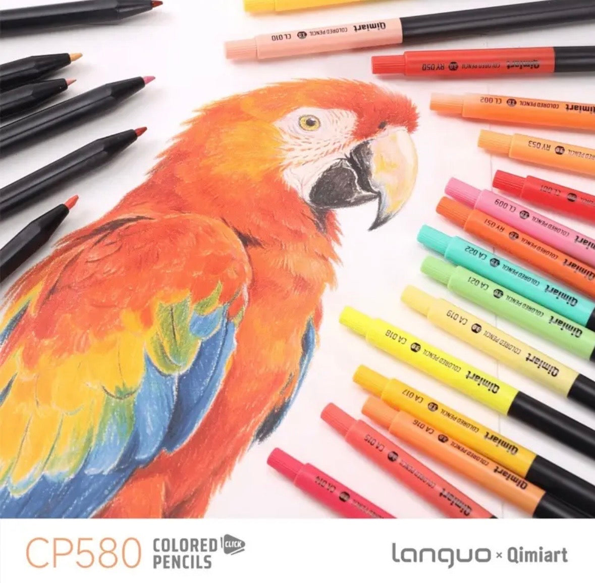 Qimiart Colored Pencils (96 colors) الوان خشبية شمعية