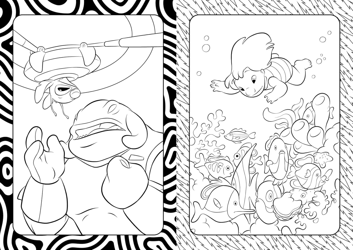 Stitch Coloring Book