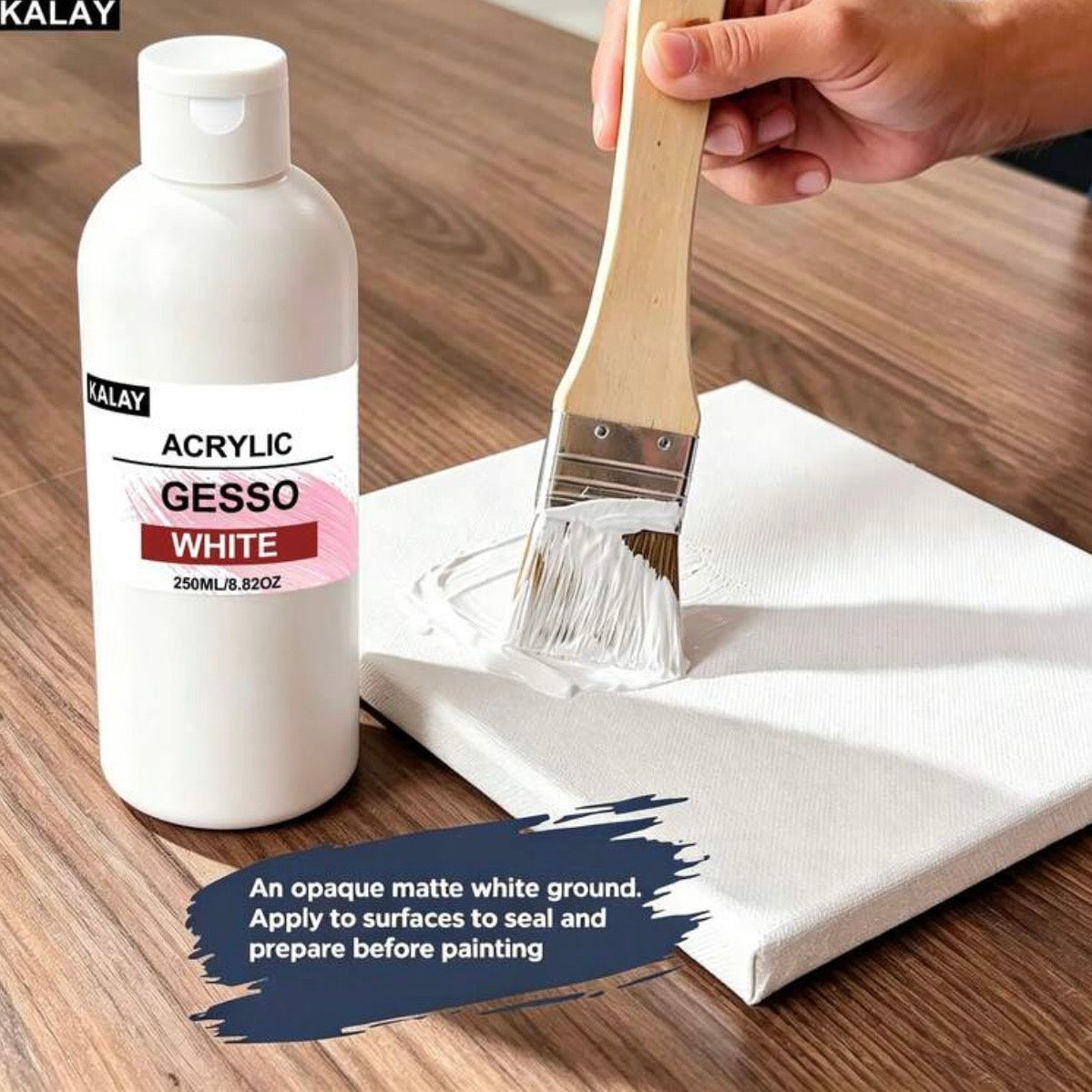 Acrylic Gesso (White - 250 ml)