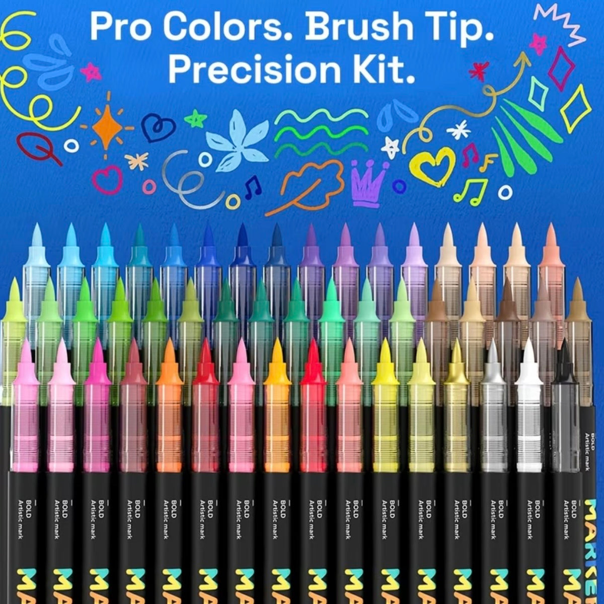Acrylic Markers (36 Colors)