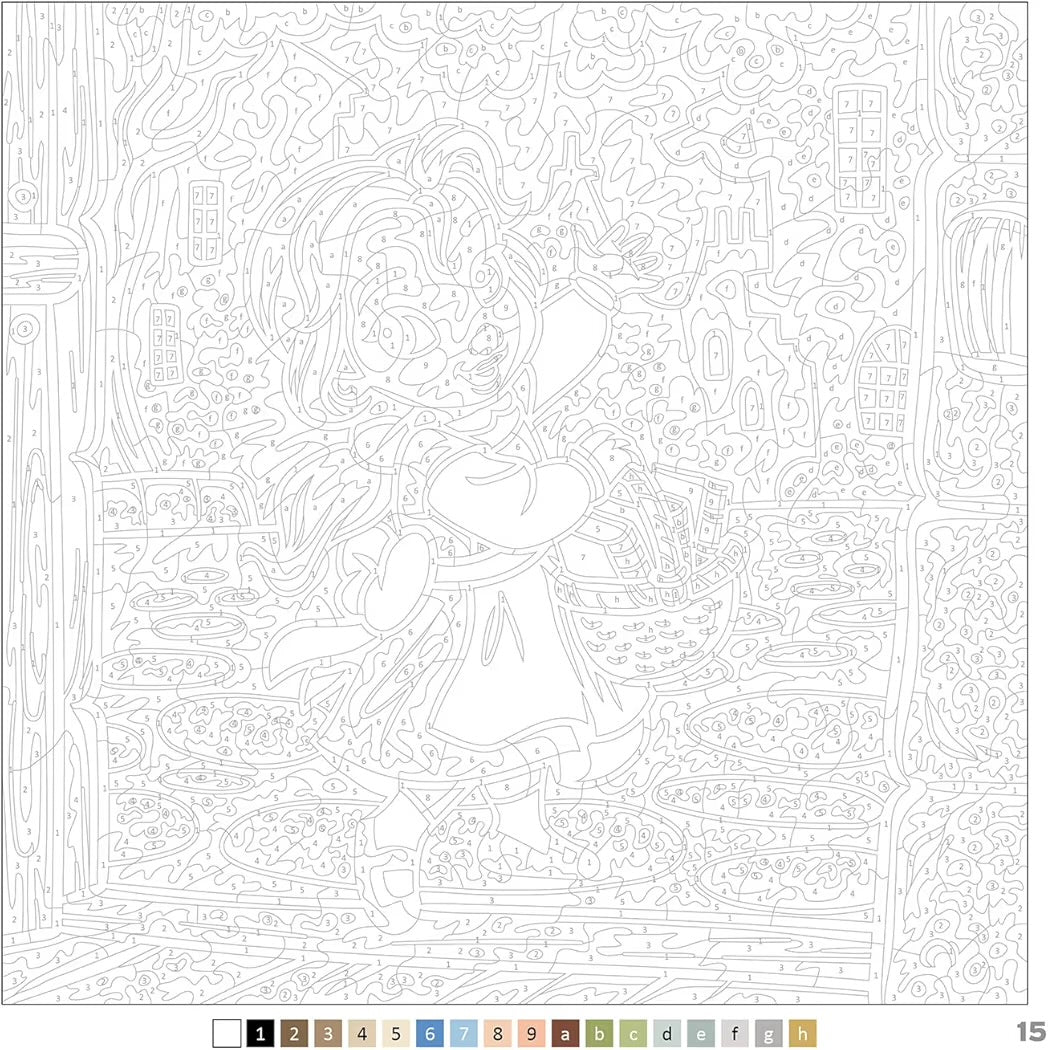 Coloriage Mystery Coloring Books (Petite Poupees)