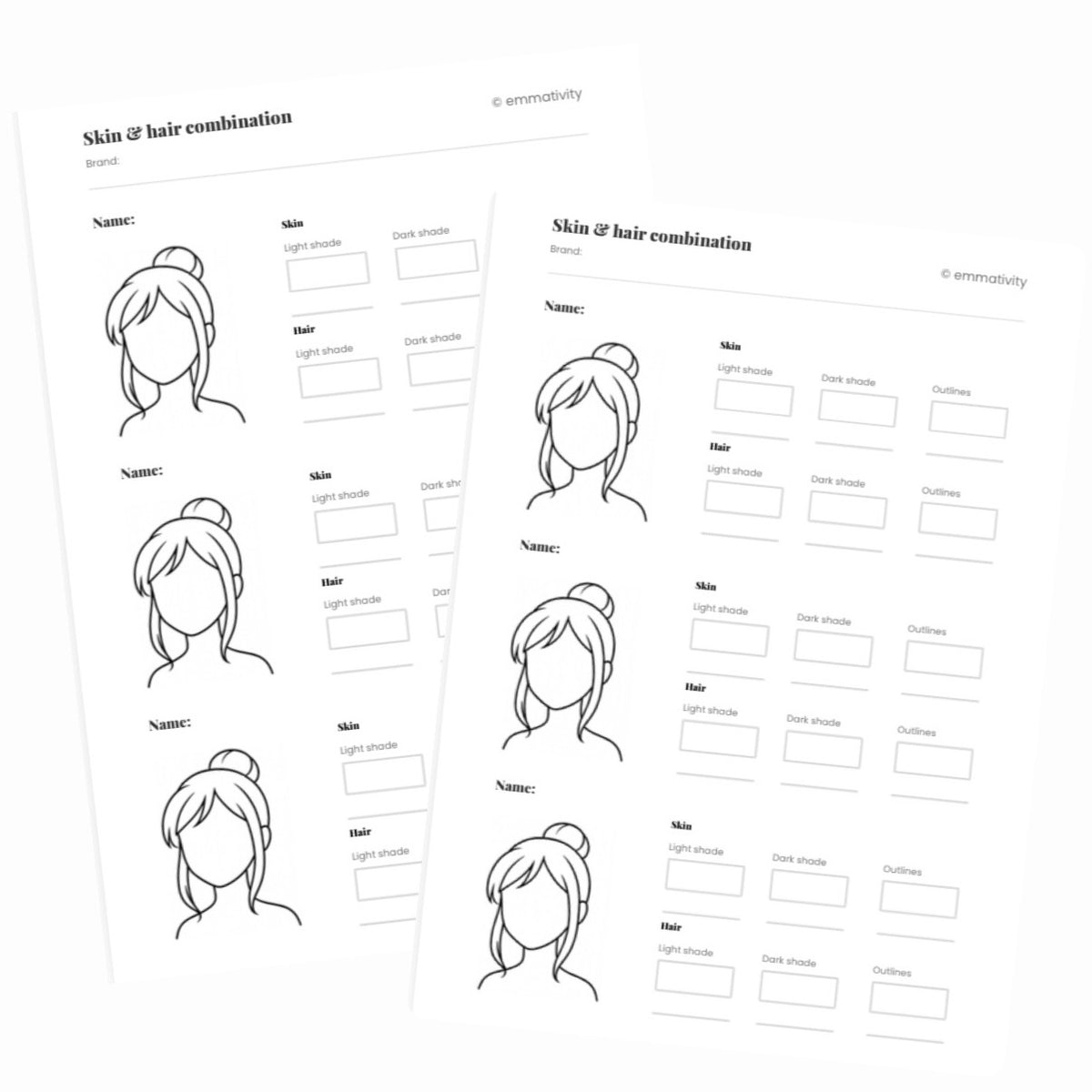 Skin Template