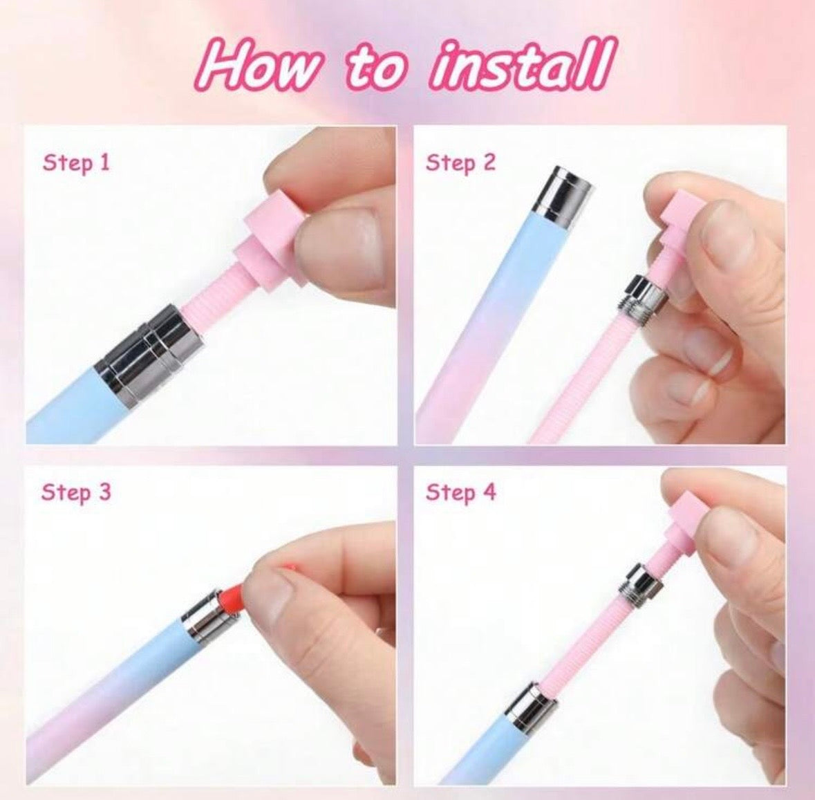 Diamond Painting Self Glue Pen + 3 fillings