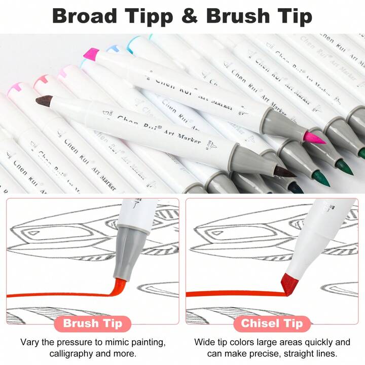 Chen Rui Alcohol Markers (180)