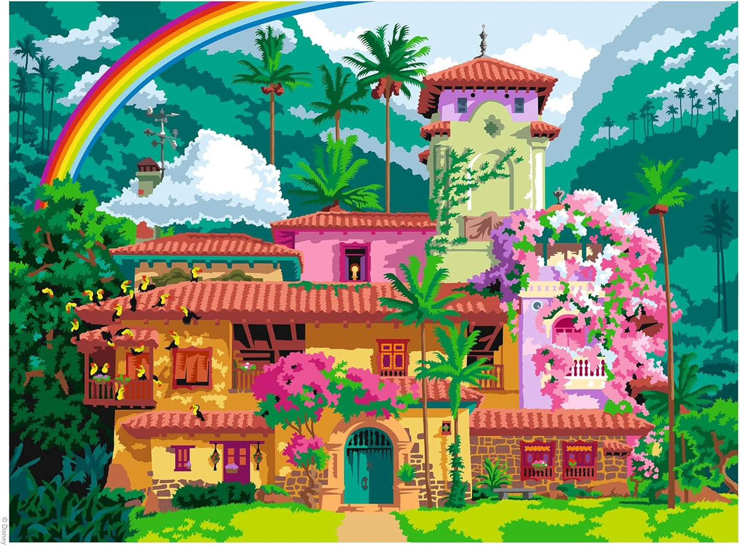 Coloriage Mystery Posters (Encanto)