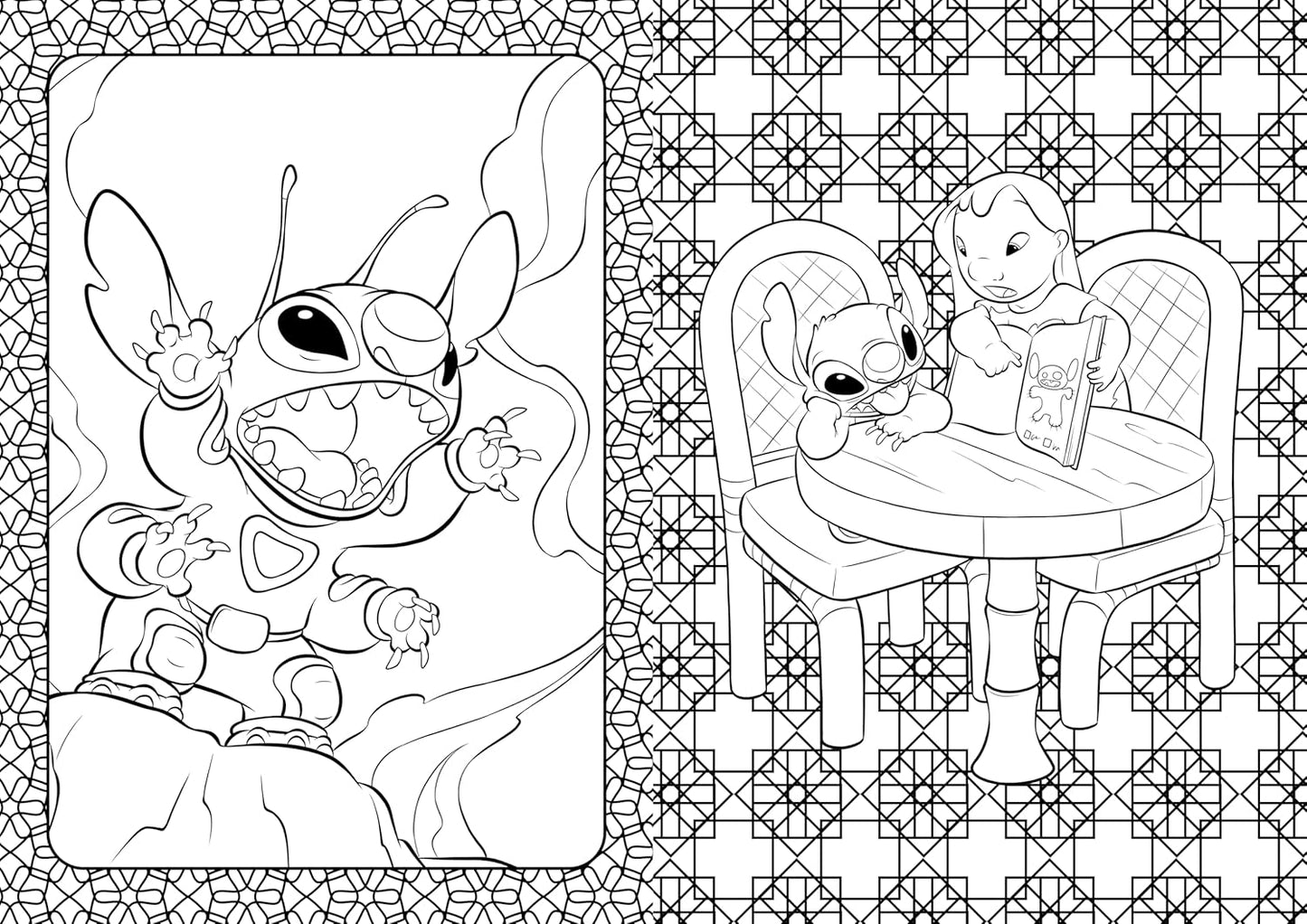 Stitch Coloring Book