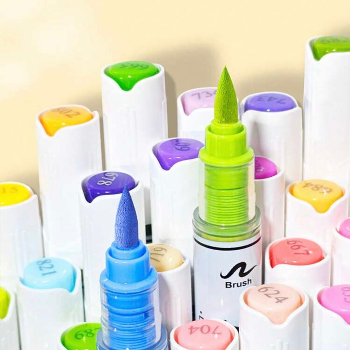 Acrylic Markers Dual-tip (60 colors)