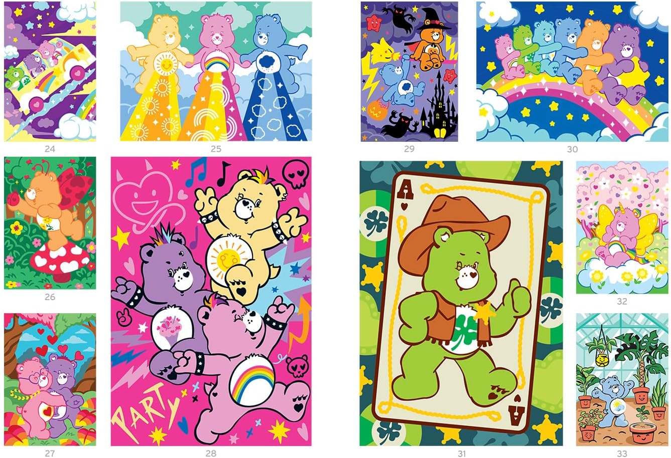 Coloriage Mystery Coloring Books (Bisounours / Care Bears Tome 2)