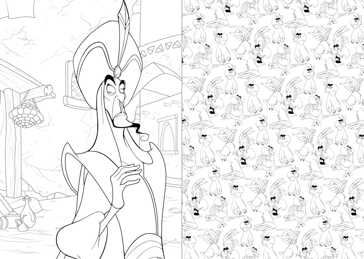 Art of Coloring : Villains