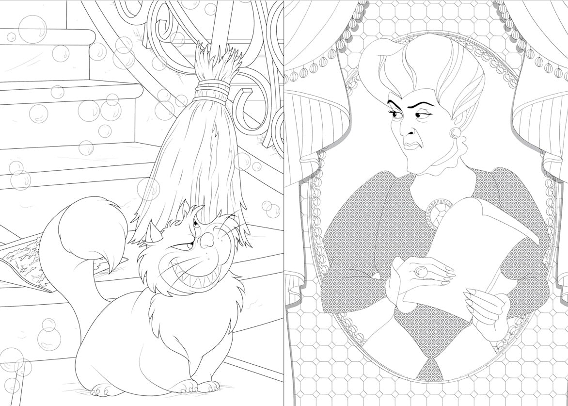 Art of Coloring : Villains