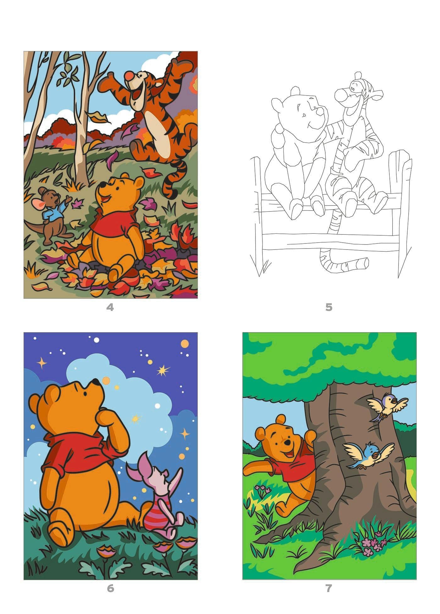 Coloriage Mystery Coloring Books (Winnie The Pooh 100%)