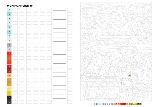 Coloriage Mystery Coloring Books (Noël)
