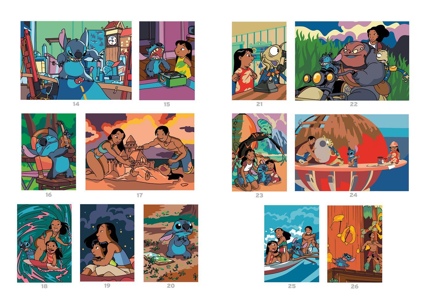 Coloriage Mystery Coloring Books (Lilo & Stitch)