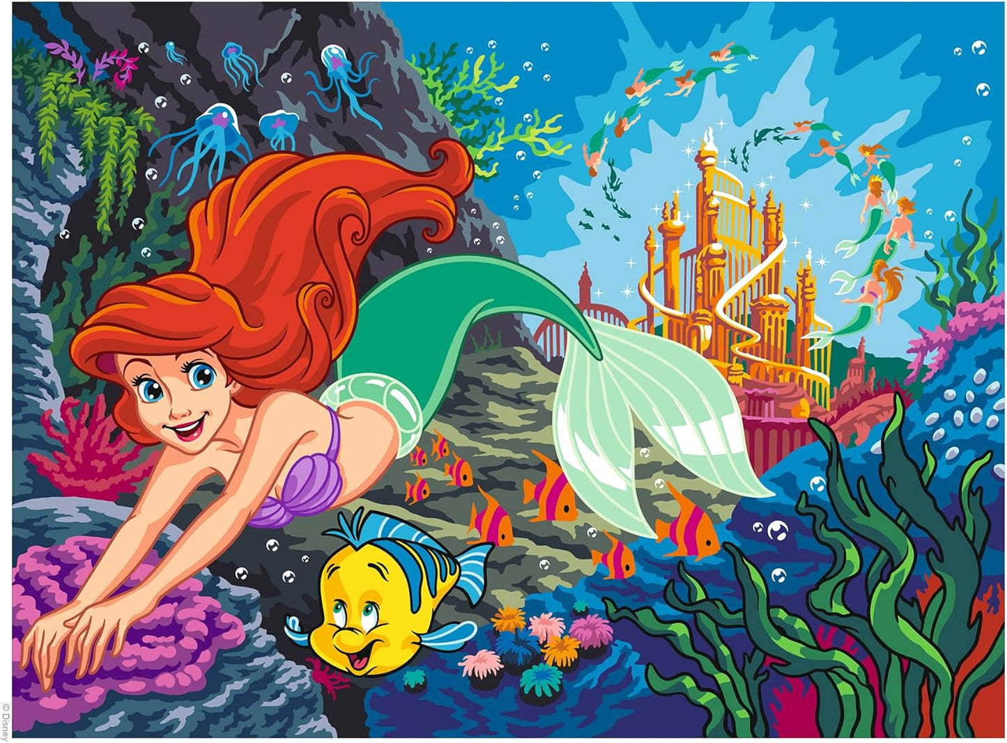 Coloriage Mystery Posters (Little Mermaid)