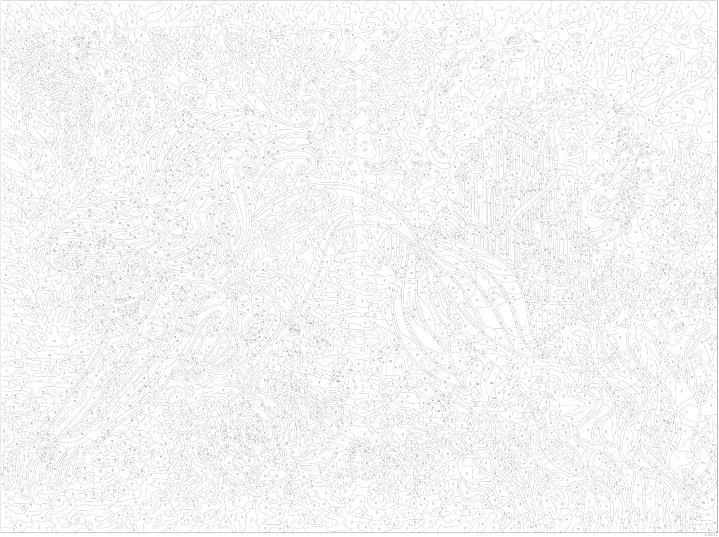 Coloriage Mystery Posters (Little Mermaid)