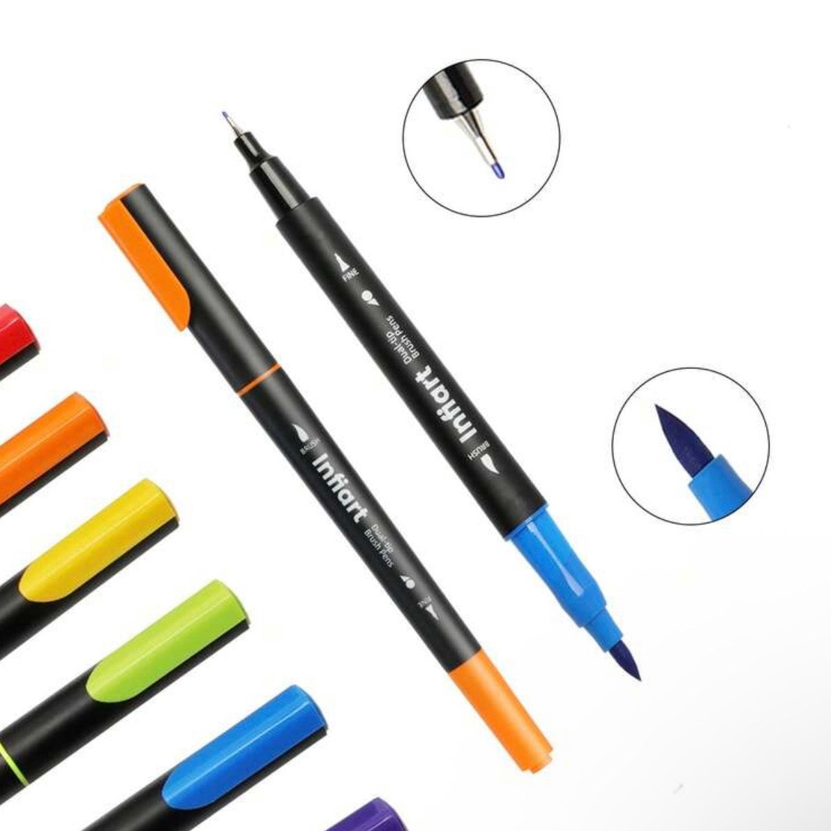 Infiart Watercolor Pens (120 Colors)
