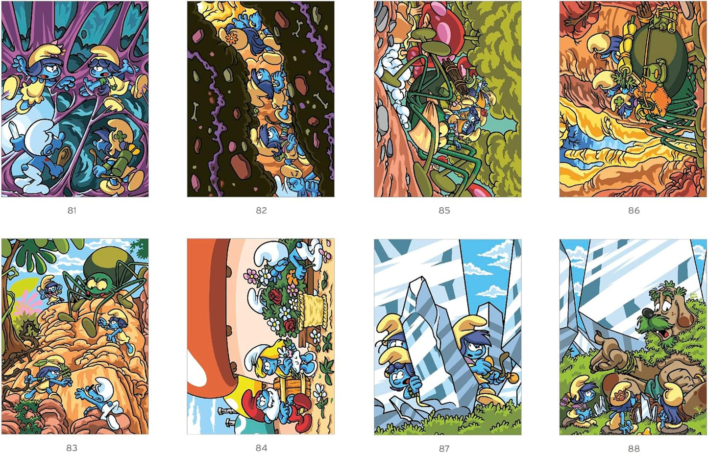 Coloriage Mystery Coloring Books (Smurfs - Tome 2)