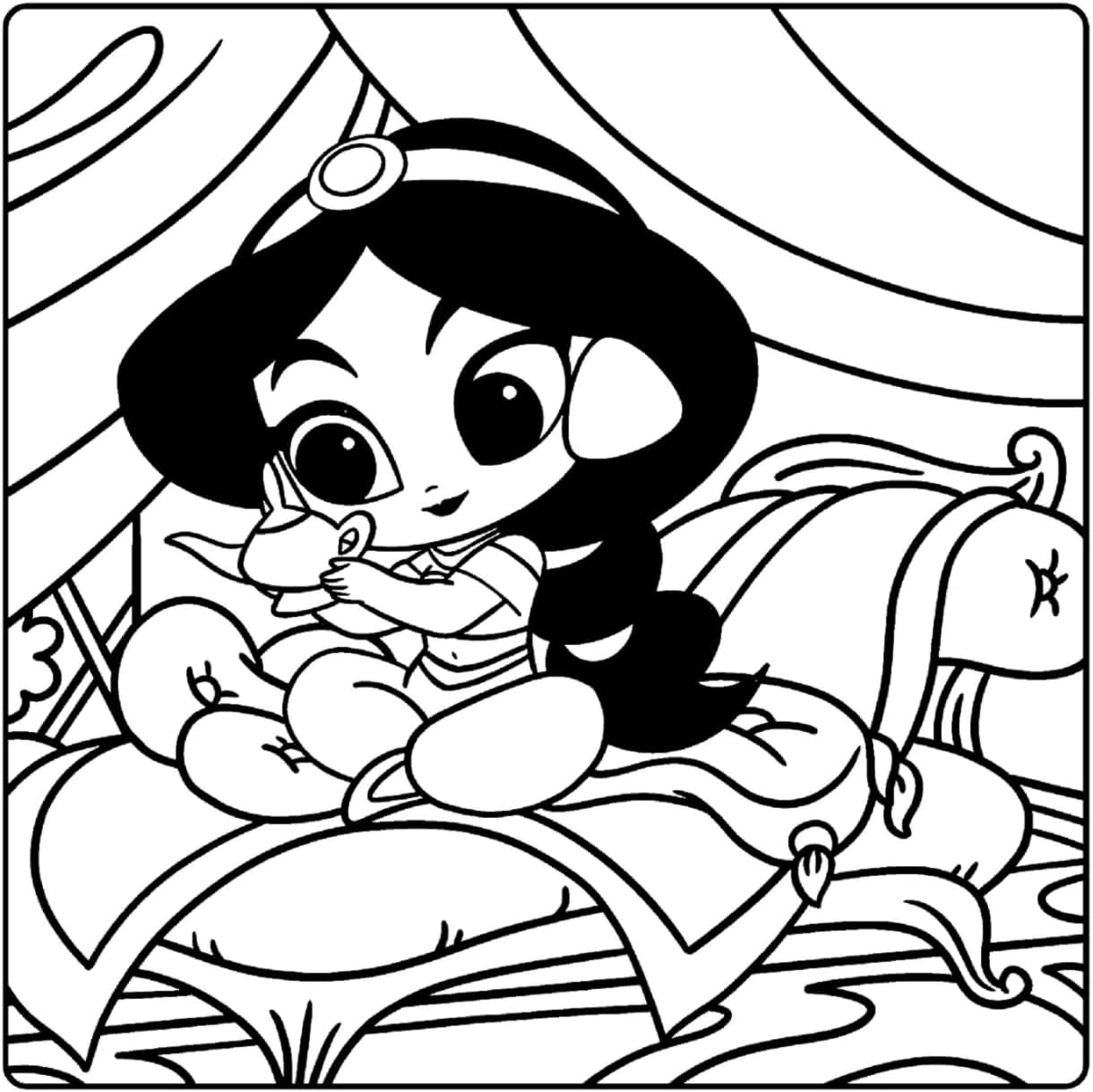 Alcohol Markers Coloring Book: Disney