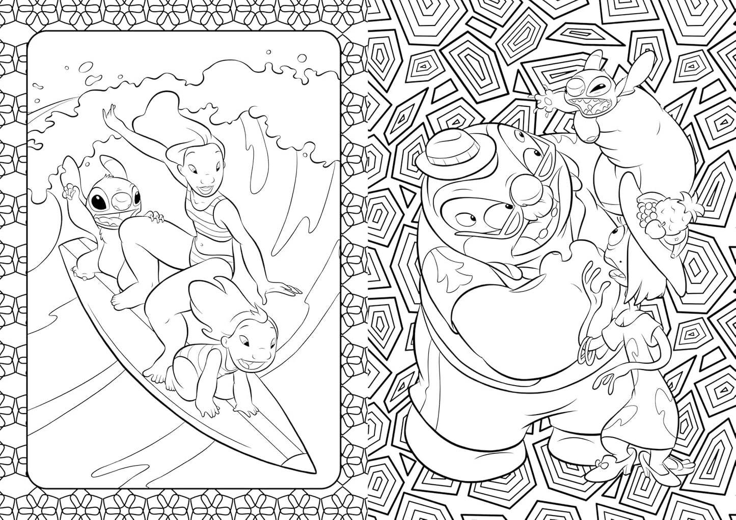 Stitch Coloring Book