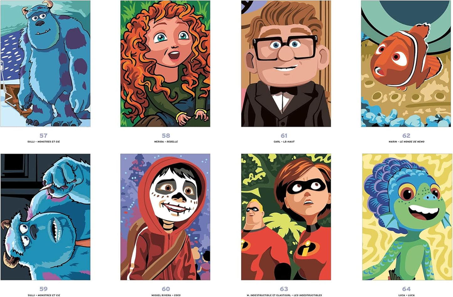 Coloriage Mystery Coloring Books (Best of Pixar)