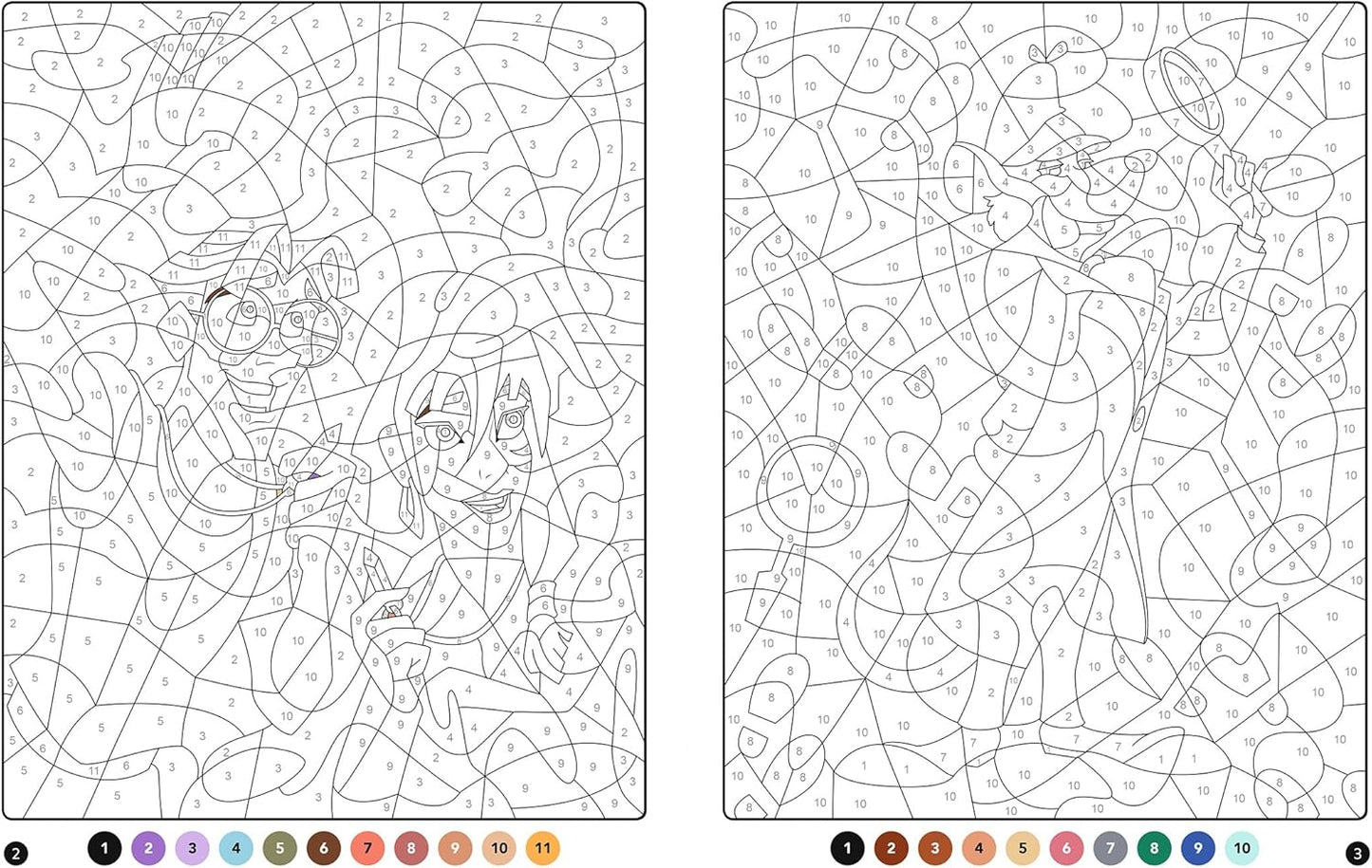 Kids Coloring By Numbers (Classics)