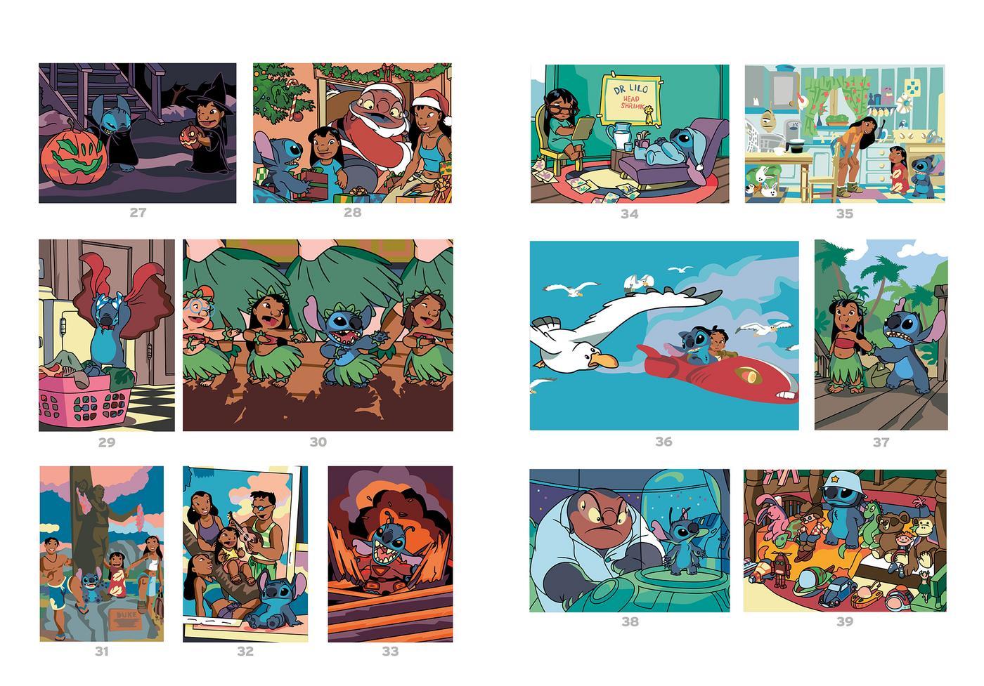 Coloriage Mystery Coloring Books (Lilo & Stitch)