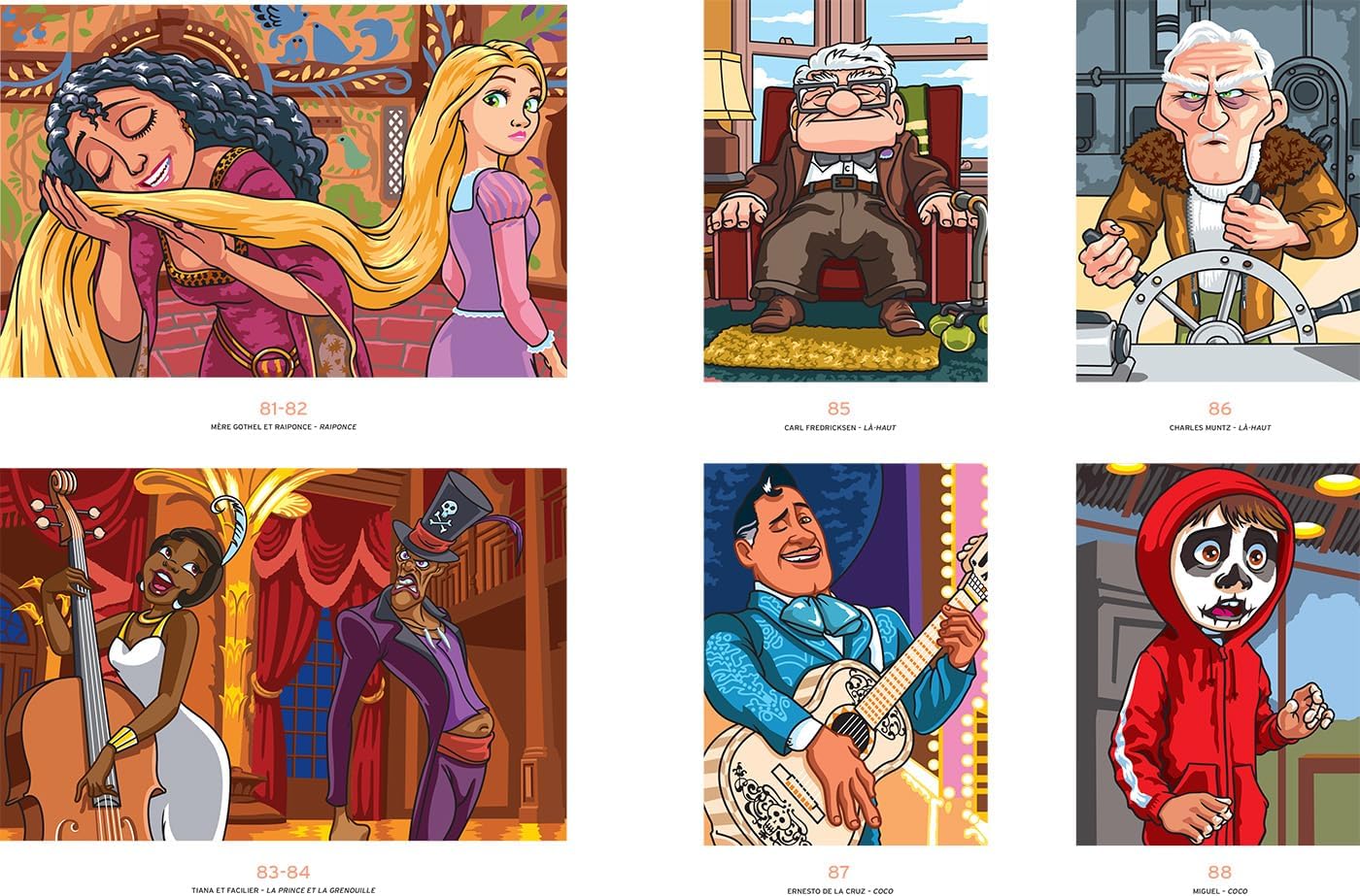 Coloriage Mystery Coloring Books (Heros & Villains)