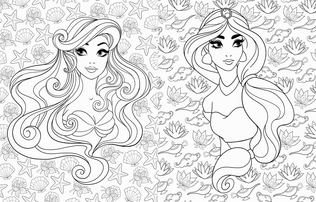 Disney Fashion Coloring Book