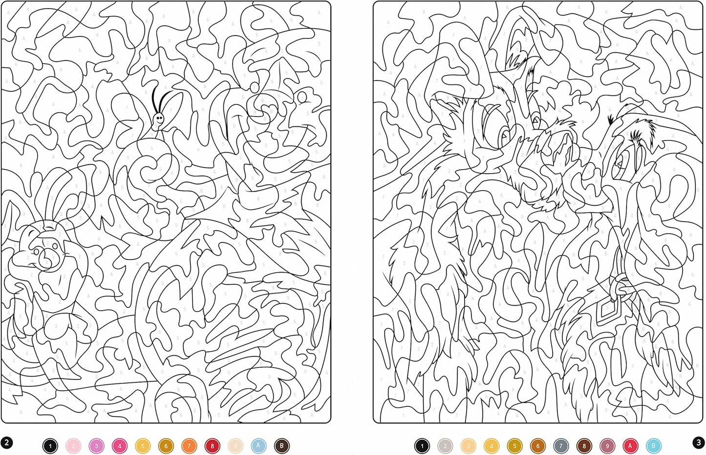 Kids Coloring By Numbers: Classics