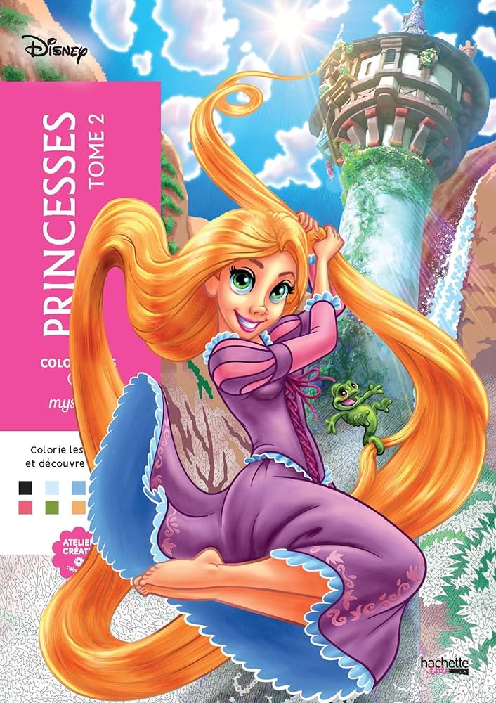Coloriage Mystery Coloring Books (Princess Tome 2)