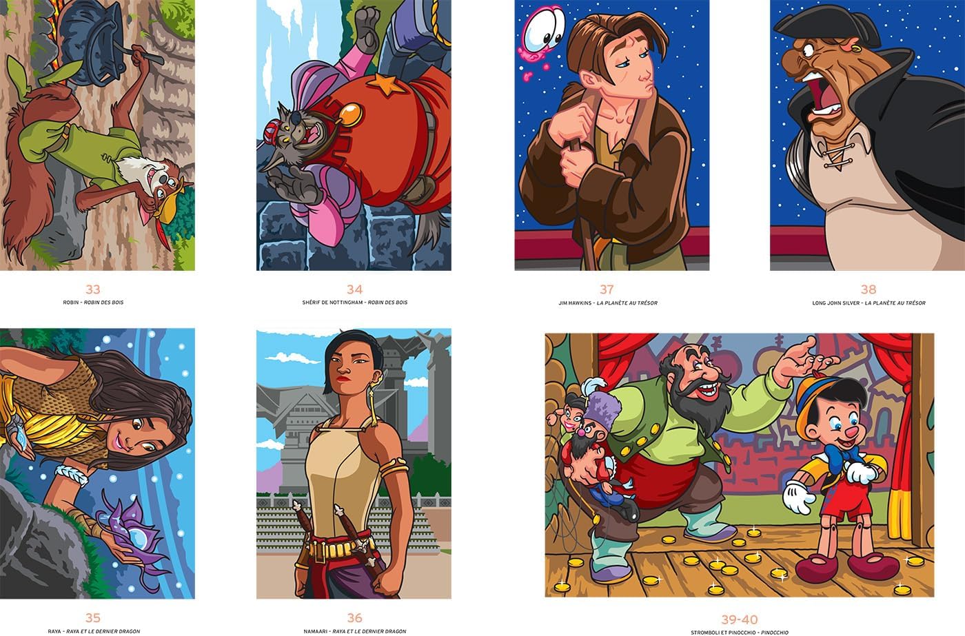 Coloriage Mystery Coloring Books (Heros & Villains)