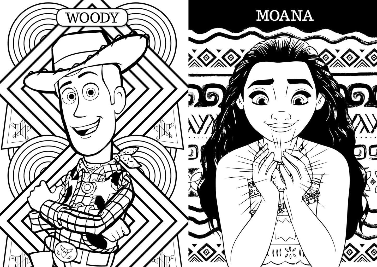 Portrait Coloring Book