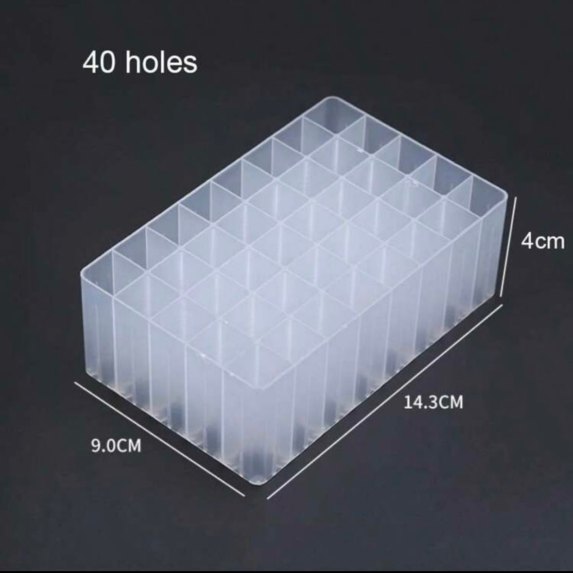 Acrylic Markers Organizer منظم الوان (40 holes)