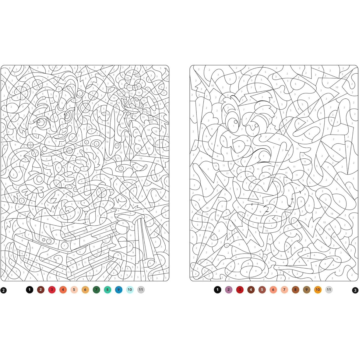Kids Coloring By Numbers (Babies)