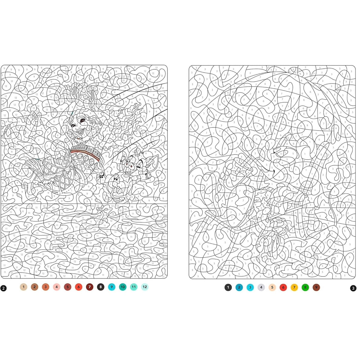 Kids Coloring By Numbers (Ocean)