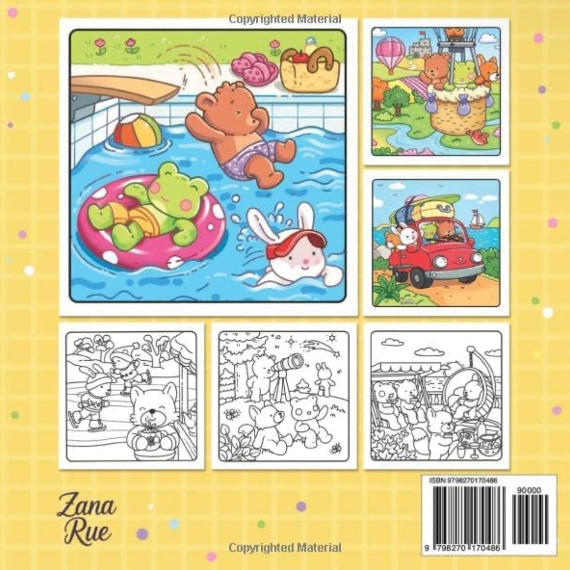 Alcohol Markers Coloring Book : Sweet Friends