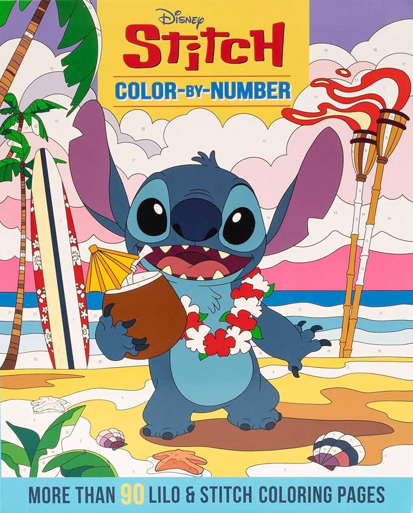 Easy Coloring By Numbers (Stitch)