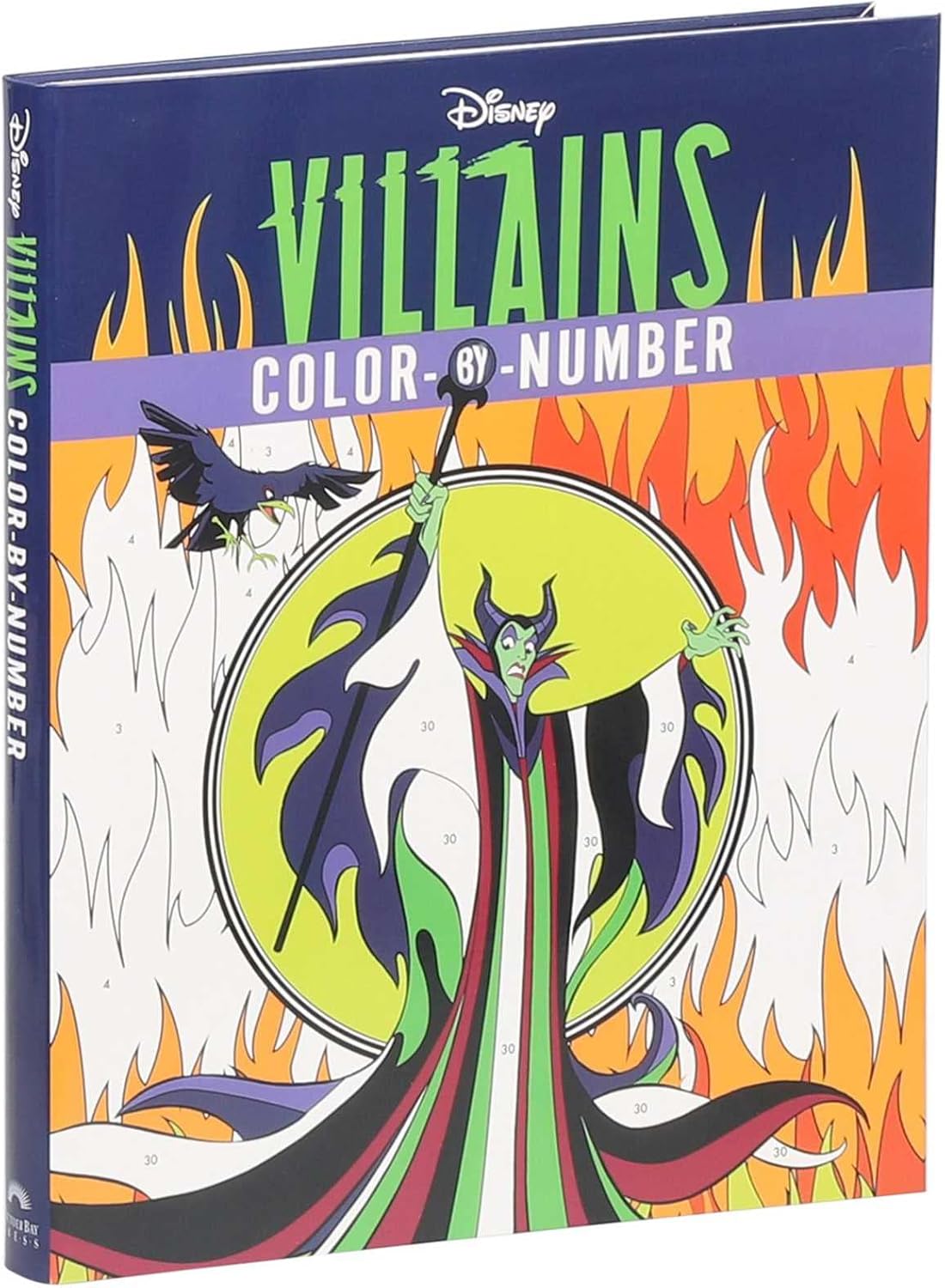 Easy Coloring By Numbers (Villains)