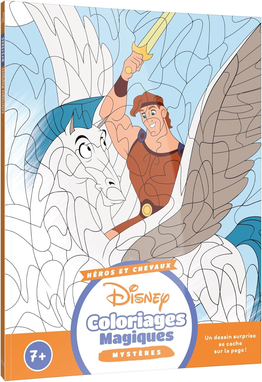 Kids Coloring By Numbers (Heros & Horses)