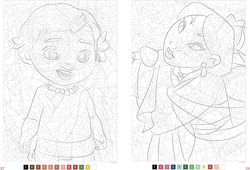 Coloriage Mystery Coloring Books (Hidden Characters /Babies)