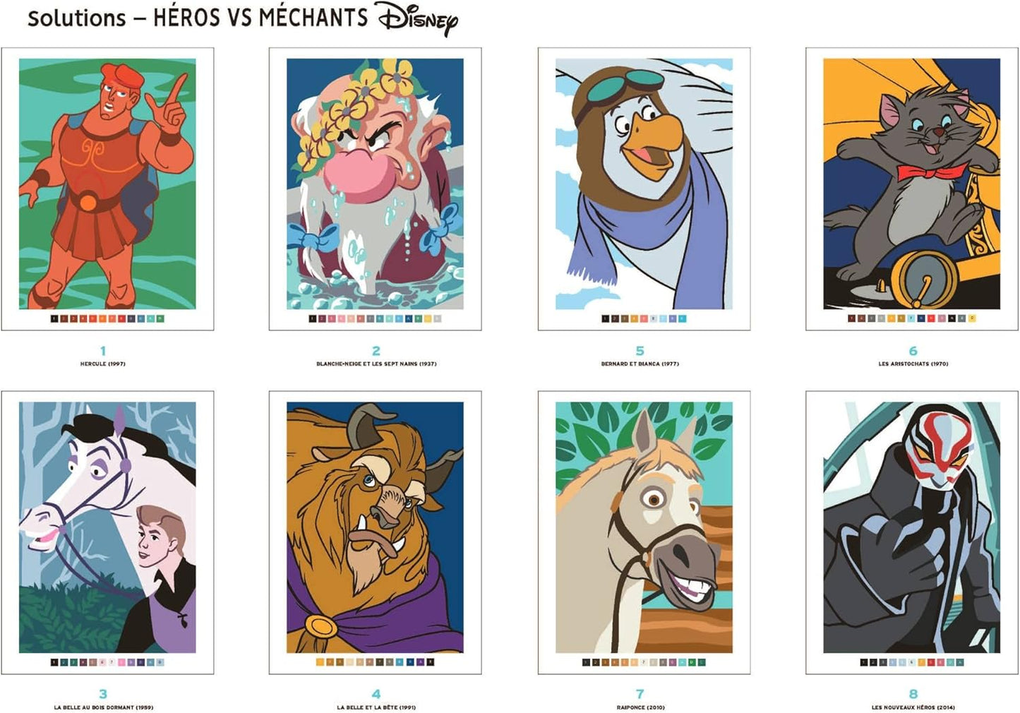 Coloriage Mystery Coloring Books
(Hidden Characters)
