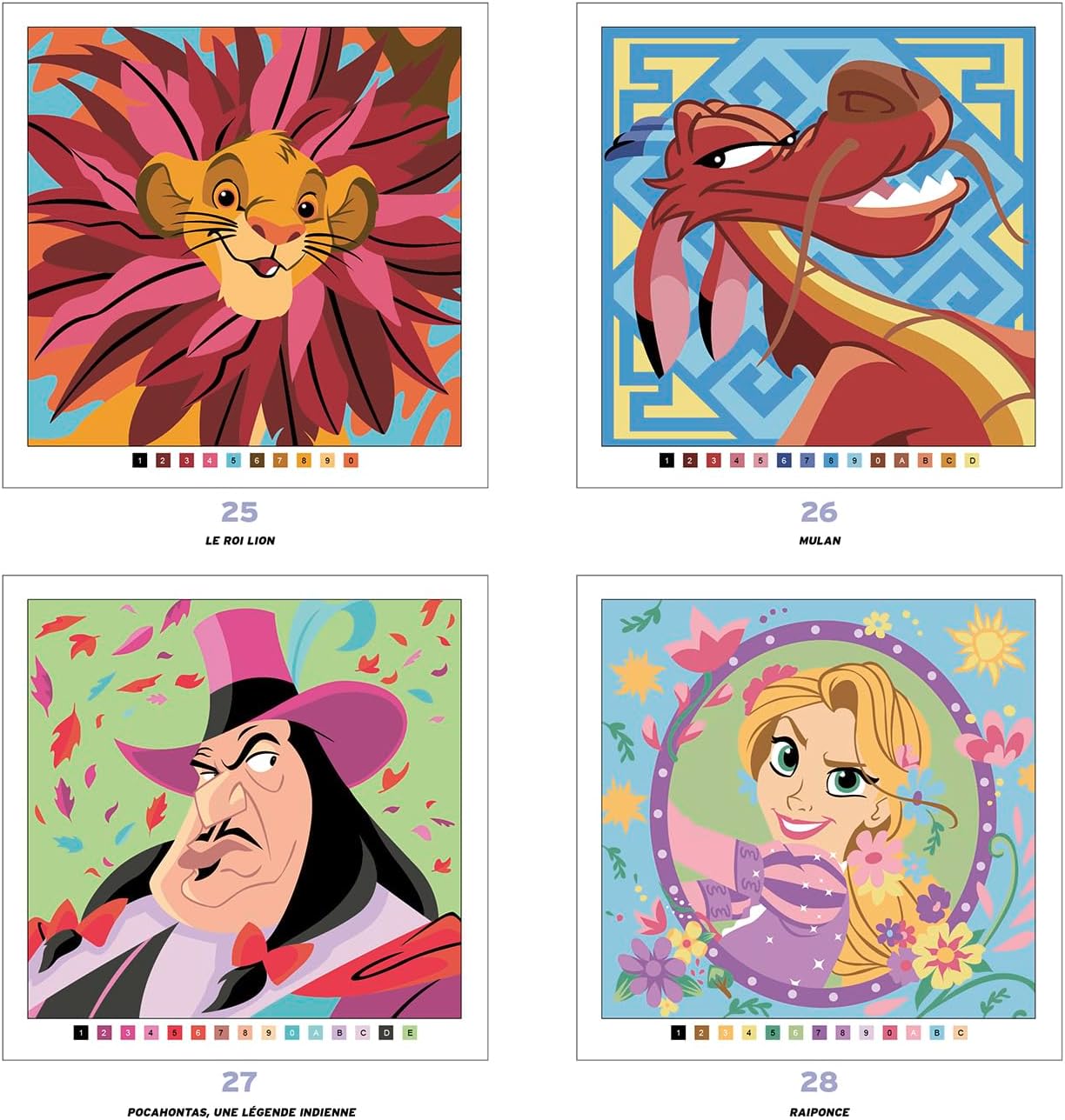 Coloriage Mystery Coloring Books (Portraits)