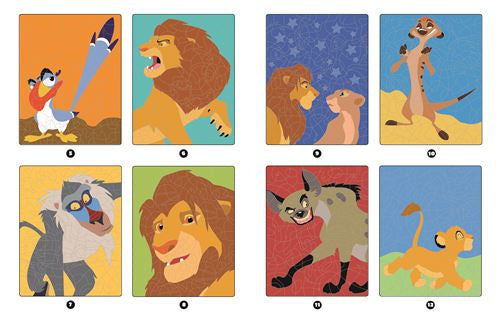 Kids Coloring By Numbers (Lion King - Hidden Character)