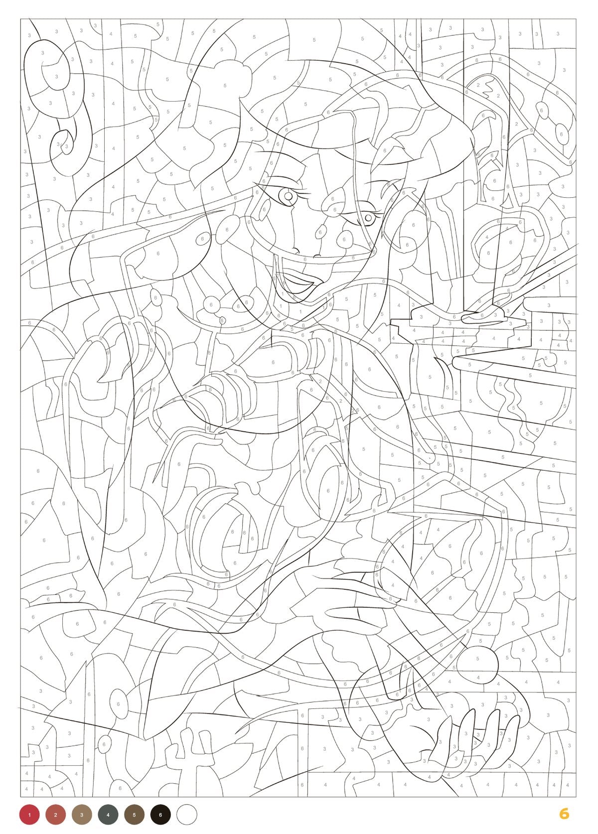 Coloriage Mystery Coloring Books (Hidden Characters - Portraits)