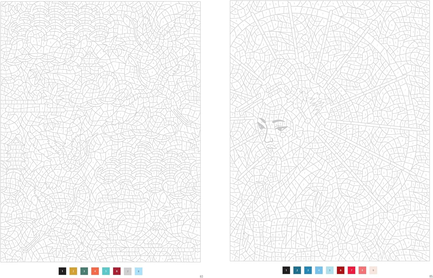 Marveilleux Mystery Coloring Book: Japan