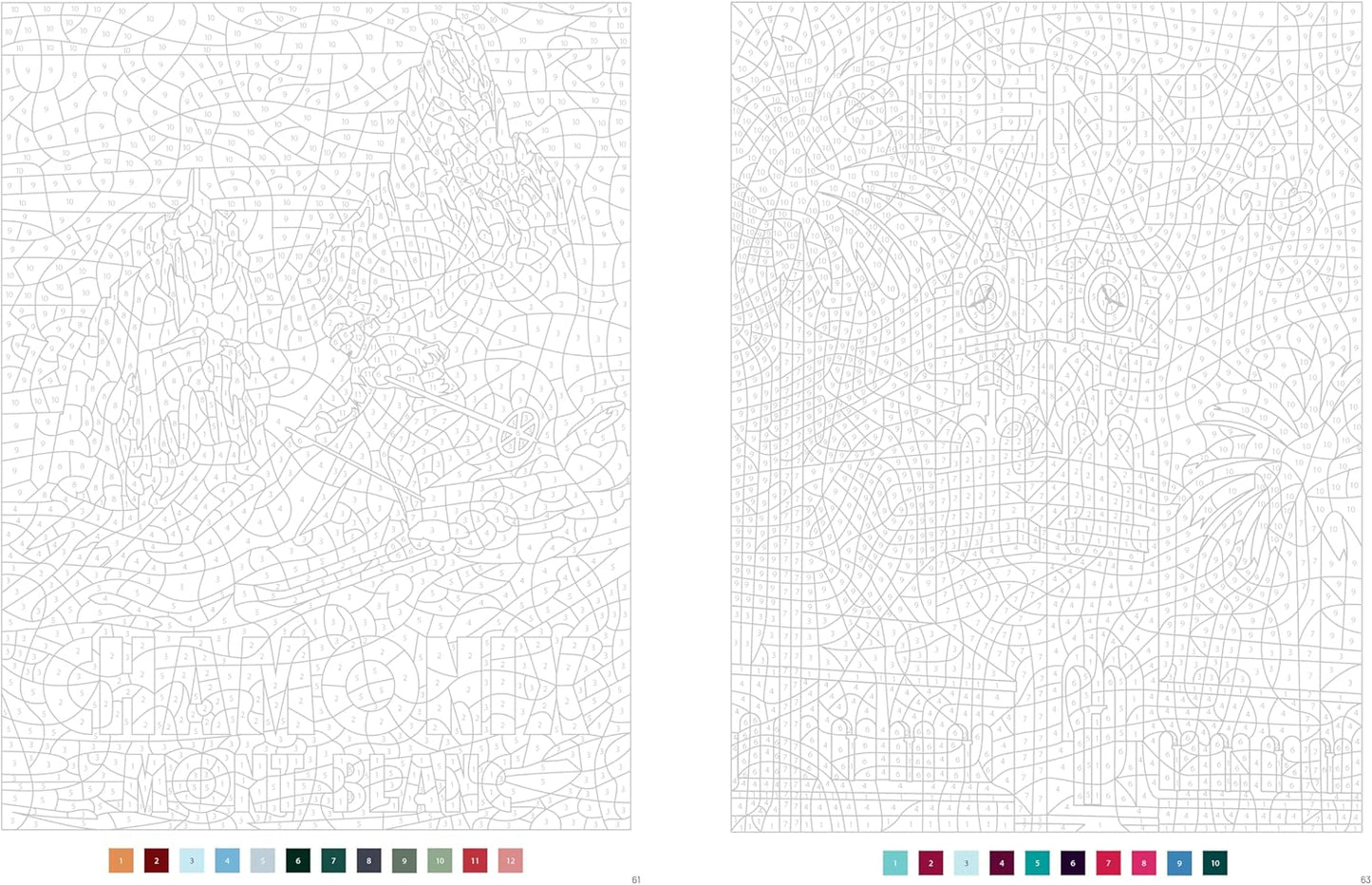 Marveilleux Mystery Coloring Book: Cities