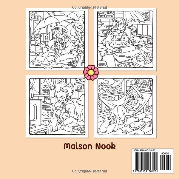 Alcohol Markers Coloring Book
: Cat & Chill