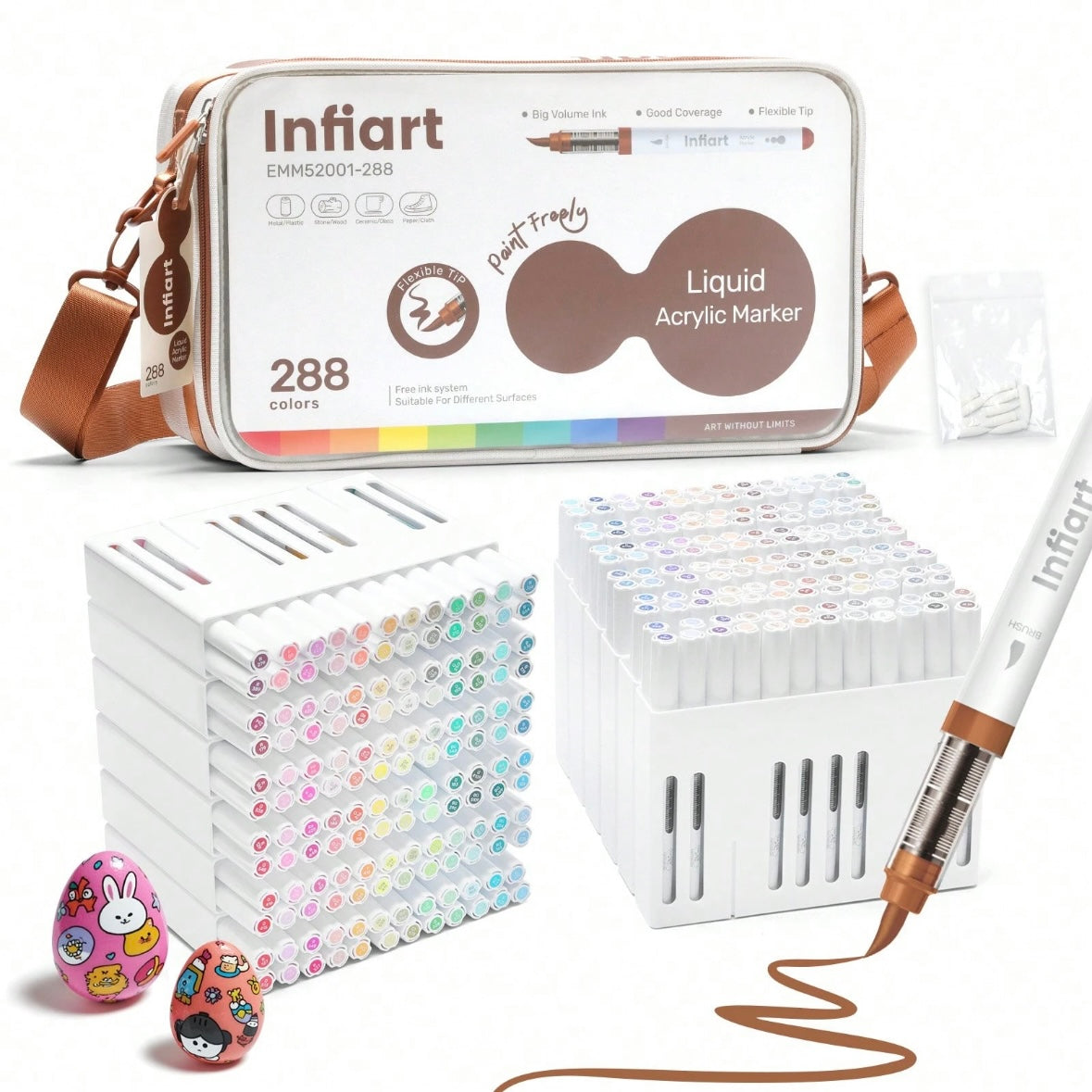 Infiart Acrylic Markers (288 colors)