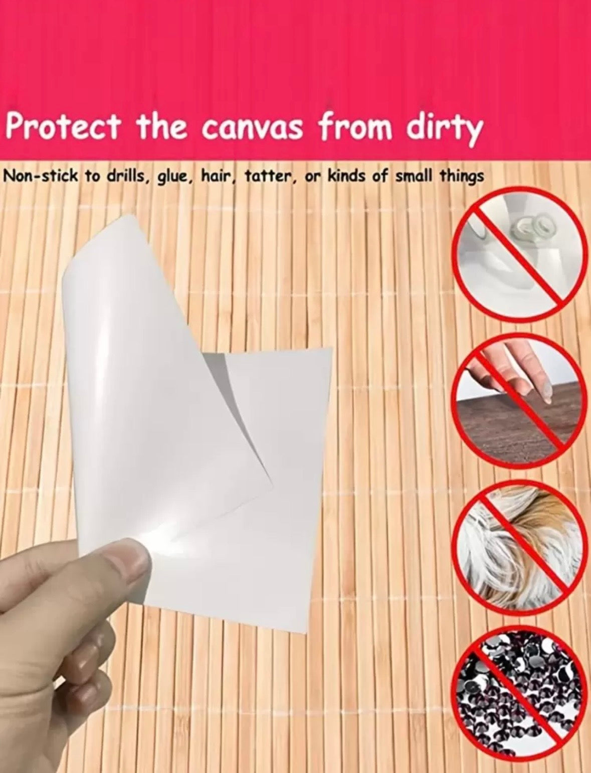 Diamond Painting Protective Stickers (20 pieces)
